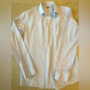 Miu Miu Blue Botton-Down men’s shirt.